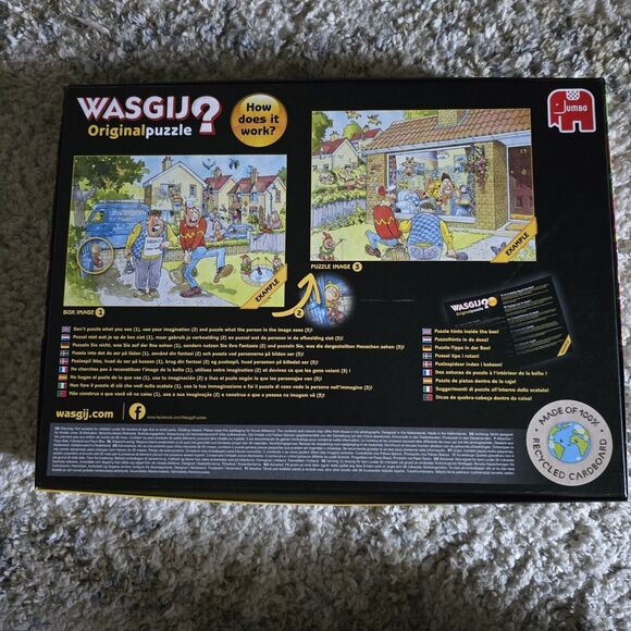 WASGIJ 1000 Pieces puzzle Original 32 The Big Weigh In COMPLETE - Picture 3 of 3